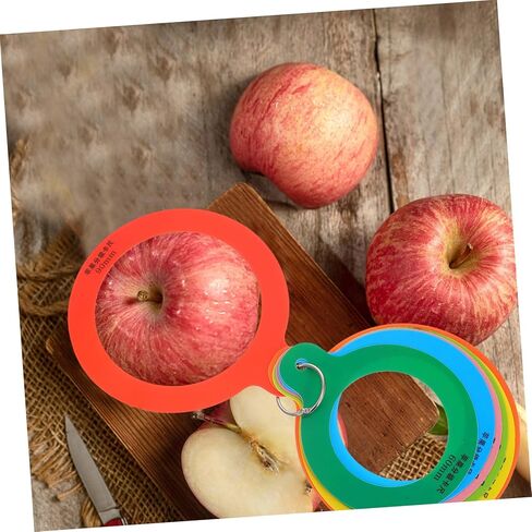 PRETYZOOM Fruit Diameter Measuring Ring Adjustable Plastic Fruit Grading Tool Accurate Measurement Device Easy-to-Use Design in Saudi Arabia