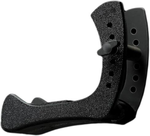 Aestivate Ergonomic Electric Guitar Holder Footstool Leg Stand Guitar Foot Stool Electric Guitar Support Leg Stand Guitar Lifter (Medium - Black) N1 pro Anti-slip design in Kuwait