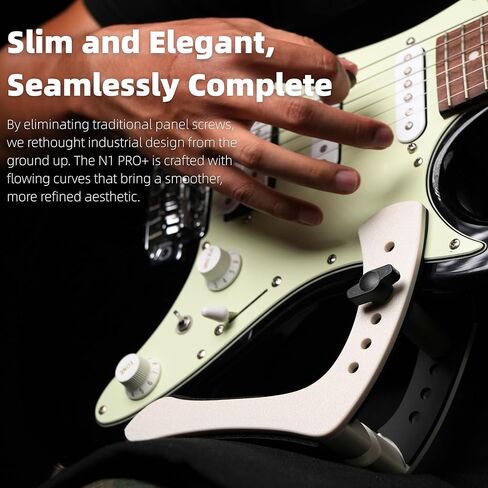 Aestivate Ergonomic Electric Guitar Holder Footstool Leg Stand Guitar Foot Stool Electric Guitar Support Leg Stand Guitar Lifter (Medium - Black) N1 pro Anti-slip design in Saudi Arabia