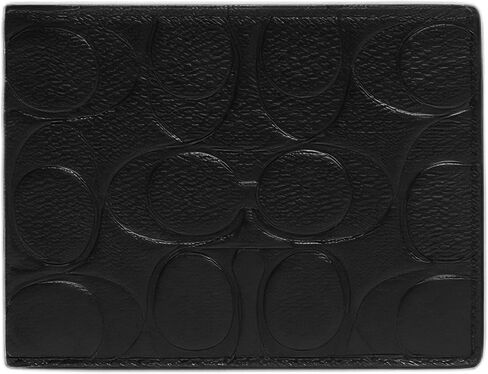 المدرب Slim Billfold Wallet في Signature Denim الأزرق العميق مقاس واحد in Saudi Arabia