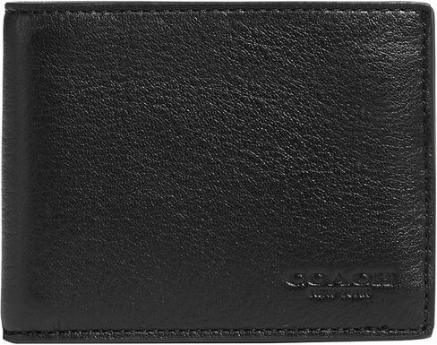 Coach Slim Billfold Wallet in Signature Denim Deep Blue One Size in Kuwait