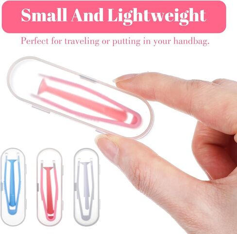 6PCS Contact Tool Remover And Inserter,Portable Contact Lens Remover, Contacts Lenses Applicator Tool with Tweezers Suction Stick Storage Case, for Remove Artificial Eyes Scleral Lenses in Saudi Arabia