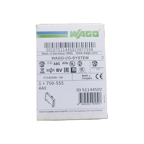 750-555丨1 قطعة 100% نظام الإدخال/الإخراج الجديد 750-556/750-559 PLC وحدة 4AO توصيل الطرفية (750-559) in Saudi Arabia