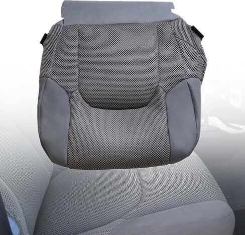 FZJDSD Gray Cloth Driver Side Bottom Replacement Seat Cover Compatible with Nissan Frontier SV Crew Cab 2005 2006 2007 2008 2009 2010 2011 2012 2013 2014 2015 2016 2017 2018 2019 in Kuwait