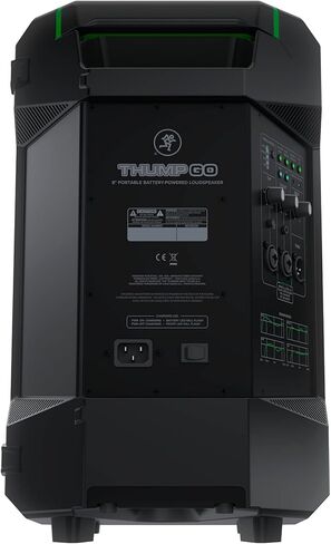 Audiosavings Bundle: (2) Mackie Thump GO 8" Portable Battery-Powered Rechargeable DJ PA Speaker+Bluetooth Bundle with Pair of Rockville Adjustable Tripod Speaker/Light Stands+20' XLR Cables (3 Items) in Saudi Arabia