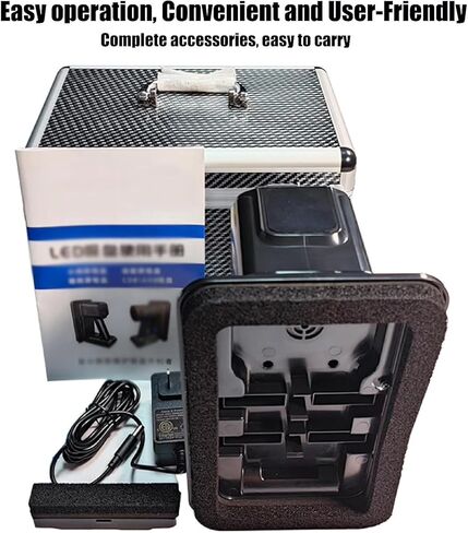 Electric Vacuum Suction Cup Lifter with LED Display - Portable and Rechargeable, Ideal for Curved Screens and Floor Tiles, No Damage to Surfaces in Saudi Arabia
