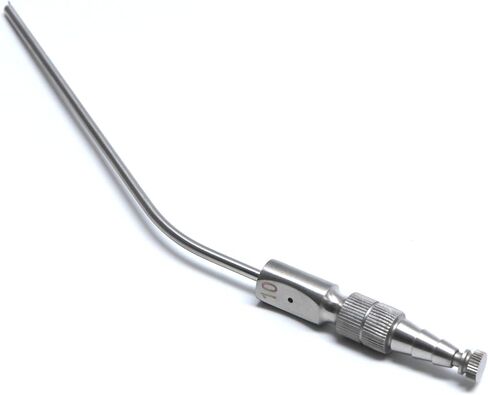 أنبوب شفط طبي من فيرغسون 1 Fg، أنبوب 3.3 مم، طول إجمالي 19.5 سم من الفولاذ المقاوم للصدأ، مصمم ليكون سهل الاستخدام لجميع الأطباء البيطريين. in Kuwait