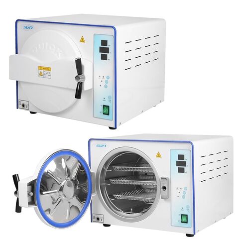 Global-Dental Autoclave Full-Automatic 18L/23L High Pressure High Pressure Temperature Steam Digital Display Stainless Steel Liner Blue (23L) in Saudi Arabia