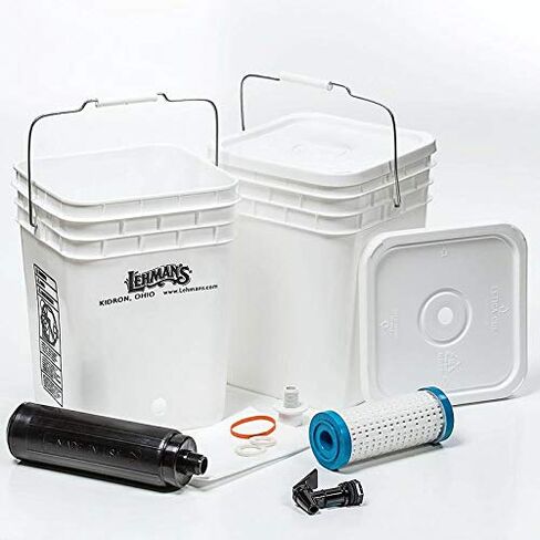 طقم نظام تنقية فلتر مياه دلو ليمان 24 جالونًا في اليوم in Kuwait