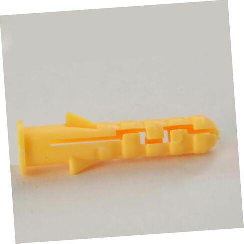 DECHOUS 200pcs Self Drilling Ribbed Plastic Wall Expansion Anchors for Drywall Maintenance and High Tension Ribbed Wall Plugs for Secure Fixing Various Surfaces in Saudi Arabia
