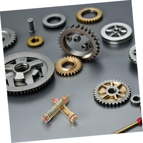 12Pcs Heavy Duty Shield Anchors Metal Expansion Screws for Concrete Brick Wall Construction Durable Fasteners with Enhanced Structural Integrity in Saudi Arabia