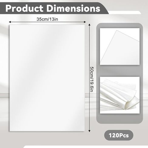 120 قطعة من أكياس التغليف المنكمش بالحرارة، مقاس 14×20 بوصة، أكياس تغليف قابلة للانكماش بالحرارة من مادة PVC الشفافة، غلاف صناعي من الدرجة الصناعية - أكياس شفافة لتزيين المتجر، سلال الهدايا، الأحذية، الجرار مشروع DIY in Kuwait
