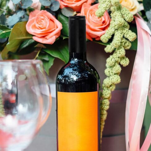 100Pcs Heat Shrink Wine Bottle Film - Black Pvc Shrink Capsules Top Seal Sleeves for Wine Bottling Home Restaurant Winery Wrapping in Saudi Arabia