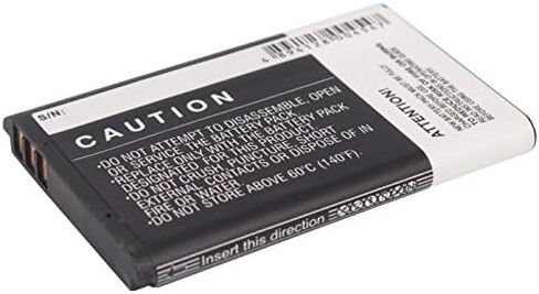 Replacement Battery for 3109 Classic 6270 2280 6230i 1110i N72 N-Gage 6630 1208 N-Gage 3120 6682 6265i N70 N71 6820 3110 1650 X2-01 C2-02 105 (2023) 1112, BL-5CA BL-5C battery 1000mAh in Saudi Arabia