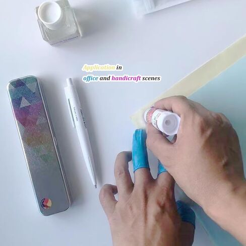 330 PCS Large Disposable Nitrile Finger Cots, Non-allergenic No Powder Finger Protectors，Thumb Covers Protector for Fingertips, Suitable for Manicure, Massage,Painting,Electronic Repair (Blue) in Kuwait