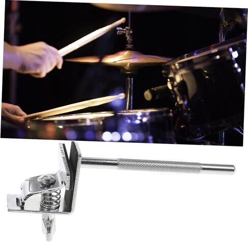 Cowbell Clamp for Drum Set Bass Drum Stand Cowbell Holder Percussion Mount in Saudi Arabia