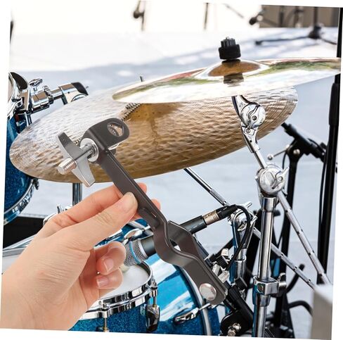 Toyvian Cow Bell Handle Drum Percussion Accessory Mounting Block Clamp for Easy Installation in Saudi Arabia