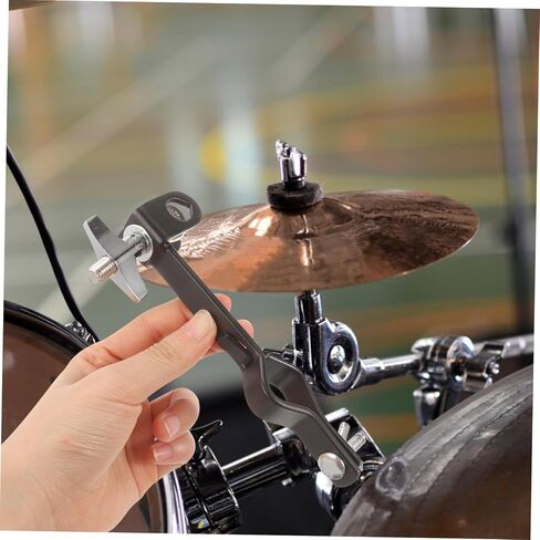 Toyvian Cow Bell Handle Drum Percussion Accessory Mounting Block Clamp for Easy Installation in Saudi Arabia