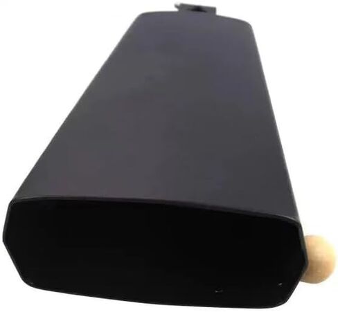 Steel Cowbell with Stick，Cowbell Instrument, 4 Inch Metal Steel Cow Bell with Handle Stick for Drum Set, Hand Percussion Noise Maker (5") in Saudi Arabia