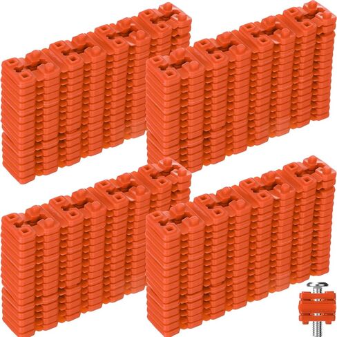 200 قطعة من الفواصل الكهربائية لمحاذاة المفاتيح والأوعية، وفواصل لوحة الحائط لموسع صندوق المخرج، ومجموعة ضبط الصندوق الكهربائي (أحمر) in Kuwait