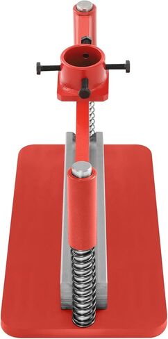 طقم ملحقات مكابس الضغط الهيدروليكي مقاس 12 بوصة من الفولاذ عالي التحمل لمكابس المتاجر الهيدروليكية القياسية 12/20 طن، تصميم زنبركي مزدوج، أحمر in Kuwait