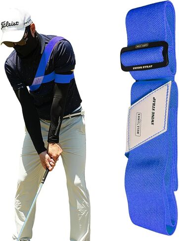 Golf Grip Trainer | Golf Swing Training Aid for Golf Wrist Practice, Slider Golf for Beginners Golfs Sports to Improve Swing Stability, Golf Swing Correcting Arm Accessories in Saudi Arabia