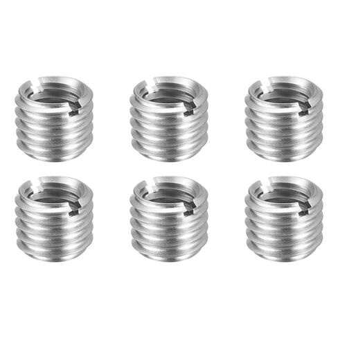 6 قطع من HARFINGTON حشوات إصلاح الخيوط M14 x 2 ذكر إلى M10 x 1.5 أنثى خيط 25 مم طويل من الفولاذ المقاوم للصدأ تقليل المكسرات متري أكمام التنصت الذاتية الخيوط الصناعية السحابات in Saudi Arabia