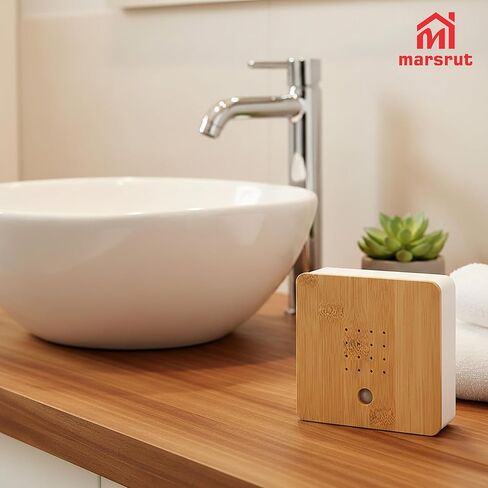 Bird Chirping Sound Device, Singing Bird Box Machine, Motion Sensor Activated Speaker with Natural Sounds, Nature Ambient Noise for Spa, Bathroom, Toilet, Guest, Relaxation, Therapy & Sleeping, 4.7" in Saudi Arabia