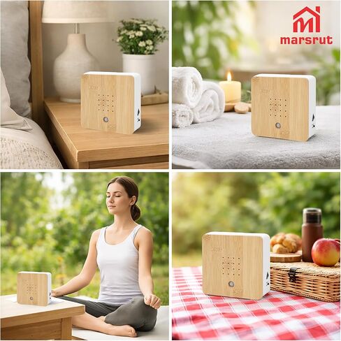 Bird Chirping Sound Device, Singing Bird Box Machine, Motion Sensor Activated Speaker with Natural Sounds, Nature Ambient Noise for Spa, Bathroom, Toilet, Guest, Relaxation, Therapy & Sleeping, 4.7" in Saudi Arabia