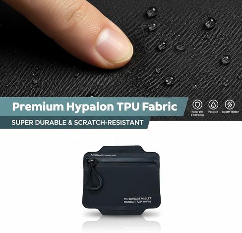 Waterproof Wallet with Hypalon TPU Composite & TOPAZ Submersible Wallet Protection for Keys, Cards in Kuwait