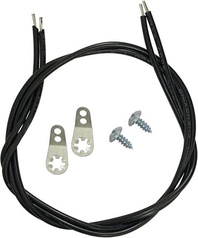 001-2869-000, 2 Sets Guitar Cavity Ground Lug with Screws and Ground Wires, Compatible with F Style Guitars, Shielding & Grounding Kit in Kuwait