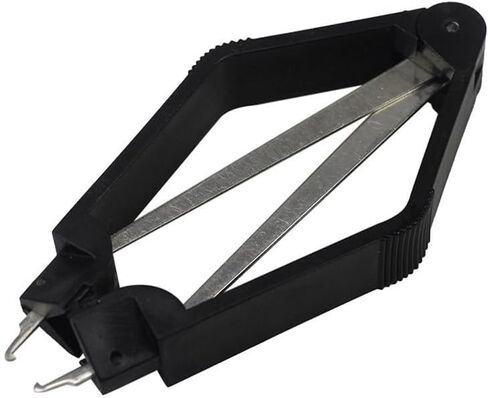 IC Extractor Removal Tool with Anti Static Metal Construction and Spring Assisted Design for Safe Chip Puller Operations in ROM Programmer or Tester Applications Black in Kuwait