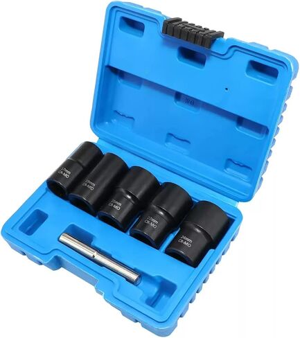 Compatible with BMW Anti-Theft Screw Remover - Anti-Stripping Sleeve & Difficult Extractor Tool in Kuwait