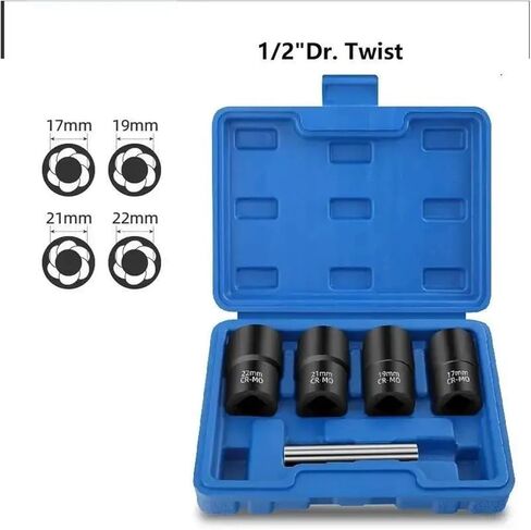 Compatible with BMW Anti-Theft Screw Remover - Anti-Stripping Sleeve & Difficult Extractor Tool in Kuwait