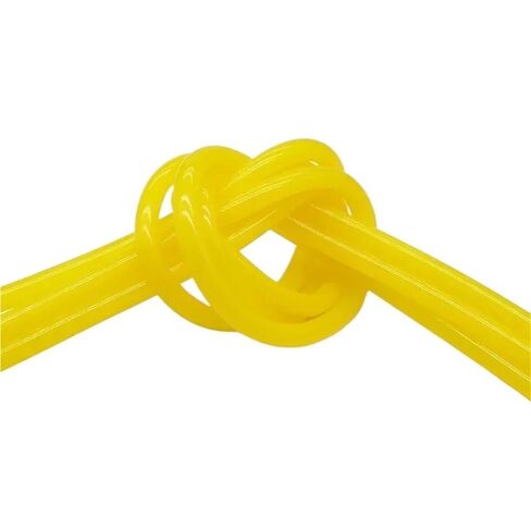 Rubber Hollow Tubes,1 Piece Easy to Process Yellow Rubber Tube, Silicone Lab Equipment Tubing(3METERS*7MM*9MM)(10METERS*6MM*8MM) in Kuwait