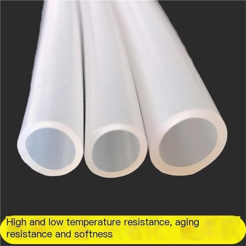 Rubber Hollow Tubes,Round-Headed Hollow Rubber Tube Durability, 1Meter Length Silica Gel Connection Soft Tubing 1 Piece(45x49mm)(40x45mm) in Kuwait
