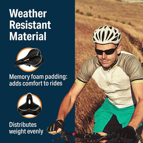 سرج دراجة الطريق ذو الأنف الضيق من Bikeroo - تقليل الاحتكاك من أجل الراحة والمرونة لركوب الدراجات في الشوارع والتنقل بتمارين الدراجة الثابتة in Kuwait