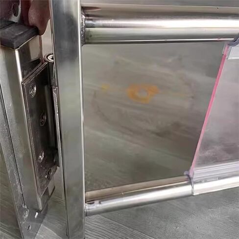 Supermarket Entrance Swing Gate Cashier Channel Import Export Safety Door with Column Entrance and Exit in Kuwait