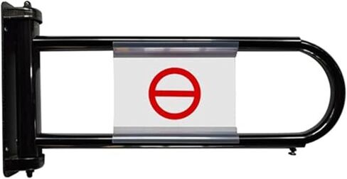 Swing Safety Gate for Supermarkets Spring-Loaded One-Way Entrance - Automatic Closing Pedestrian Access Door in Kuwait