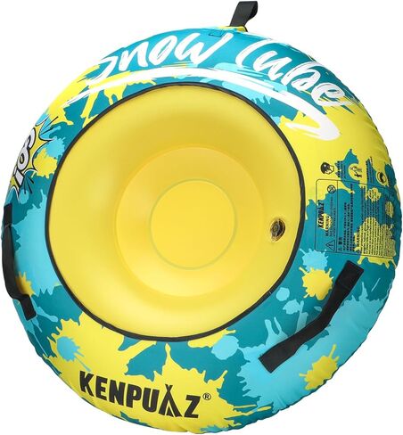 أنبوب ثلج عالي التحمل قابل للنفخ مع غطاء قماشي متين - زلاجة ثلجية ممتازة للأطفال والكبار، متعة الشتاء في الهواء الطلق in Kuwait