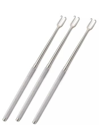 Joseph Skin Double Hook 5mm Sharp Prongs 6.25" Retractors Set, 3 Pieces in Kuwait
