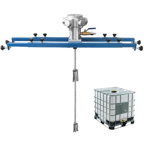 IBC Pneumatic Paint Mixer for 5-Gallon Barrels, 265 Gallon Air Agitator with Stainless Steel Rod, 1HP Motor, 0-1300 RPM, 1000L Capacity in Saudi Arabia