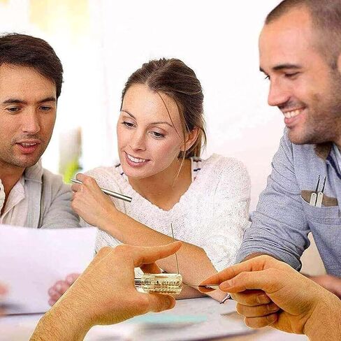 قفل من الجرانيت مع مفاتيح، طقم أقفال أمان مكون من قطعتين للخزانات والأبواب والأمتعة والبوابات والمذكرات L19 in Kuwait