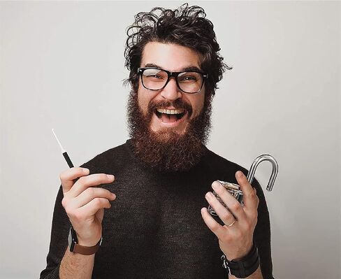 قفل من الجرانيت مع مفاتيح، طقم أقفال أمان مكون من قطعتين للخزانات والأبواب والأمتعة والبوابات والمذكرات L19 in Kuwait