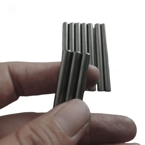 قضيب قصير أسطواني من فولاذ التنجستن، قضيب قصير أسطواني من كربيد التنجستن/قضيب قصير لتحديد موضع كربيد التنجستن، قضبان مستديرة صغيرة مقاومة للاهتراء (قطر 2 × 14 مم × طول) in Kuwait