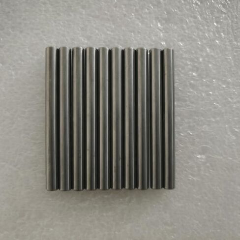 قضيب قصير أسطواني من فولاذ التنجستن، قضيب قصير أسطواني من كربيد التنجستن/قضيب قصير لتحديد موضع كربيد التنجستن، قضبان مستديرة صغيرة مقاومة للاهتراء (قطر 2 × 14 مم × طول) in Kuwait