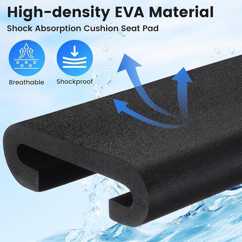 Dragon Boat Seat Cushion and Rowing Machine Seat Pad, Lightweight Eva Material, Breathable Non-Shock Absorption, Portable Outdoor Paddle Training and Racing Boat Mat in Saudi Arabia