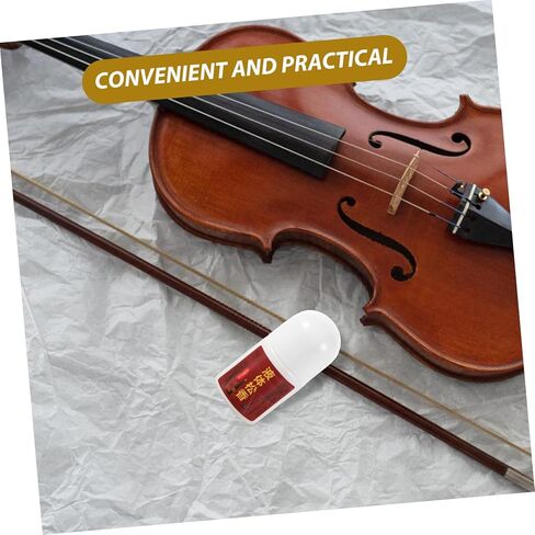 UPKOCH Violin Liquid Colophony Dust String Cleaner Wiper for Violin Cello Bow Enhances String Longevity Instrument Care Easy Application Musical Accessory in Saudi Arabia