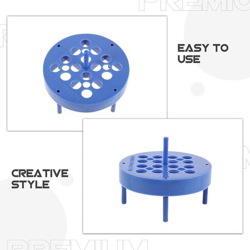 Garneck 2pcs Detachable Plastic Centrifuge Tube Rack with Stable Floating Round Platform Water Bath Holder Stand for Microcentrifuge and Standard Test Tubes Laboratory Storage in Saudi Arabia
