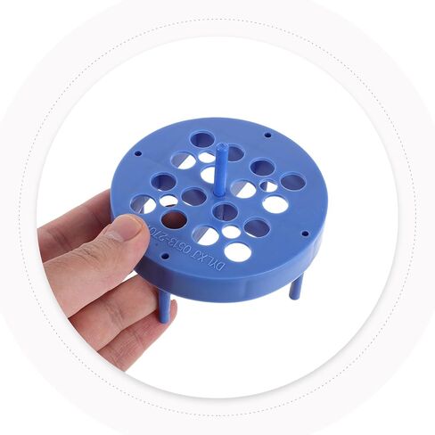 Garneck 2pcs Detachable Plastic Centrifuge Tube Rack with Stable Floating Round Platform Water Bath Holder Stand for Microcentrifuge and Standard Test Tubes Laboratory Storage in Saudi Arabia